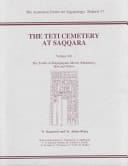 The Teti Cemetery at Saqqara: The tombs of Shepsipuptah, Mereri (Merinebti), Hefi and others