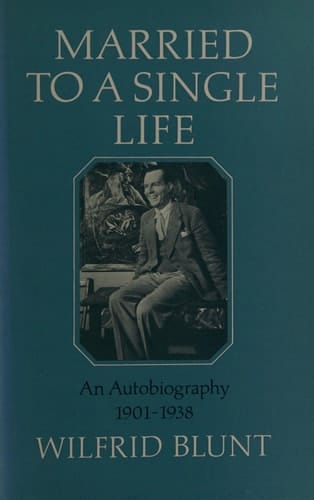 Married to a single life: An autobiography, 1901-1938