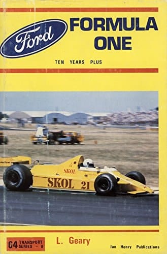 Ford Formula One Racing Cars Ten Years Plus