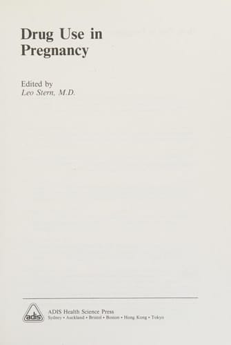 Drug Use in Pregnancy.
