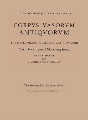 Corpus Vasorum Antiquorum United States. Attic black-figured neck-amphorae