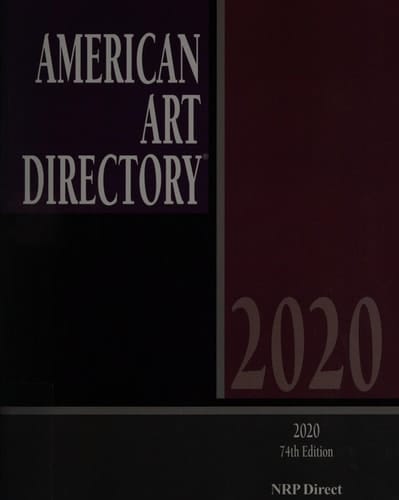 American Art Directory 74th Edition 2020