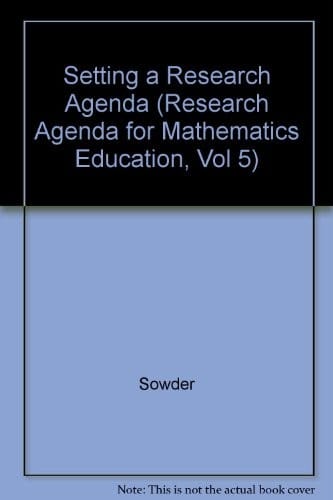 Research Agenda for Mathematics Education (Research agenda for mathematics education)