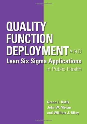 Quality Function Deployment and Lean-six Sigma Applications in Public Health