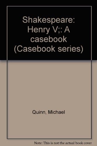 Shakespeare: Henry V;: A casebook (Casebook series)
