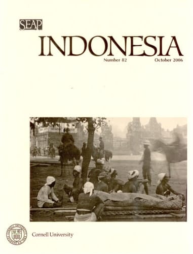 Indonesia Journal October 2006