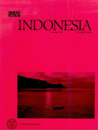 Indonesia Journal October 2008