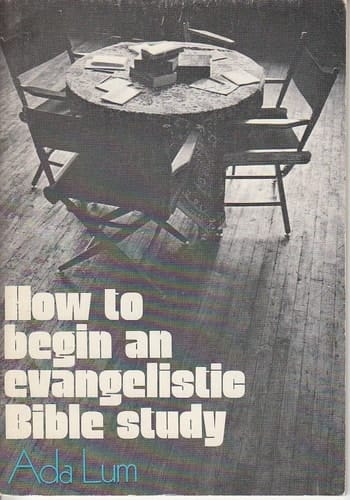 How to Begin an Evangelistic Bible Study
