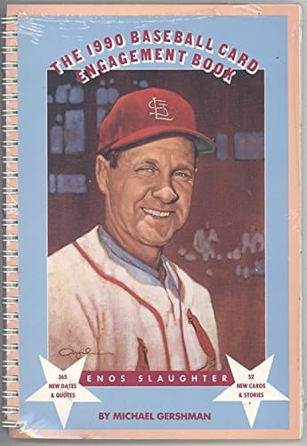 Baseball Card Engagement Book, 1990