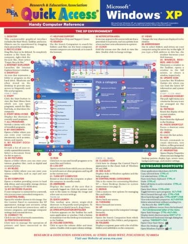 Microsoft Windows XP Quick Access