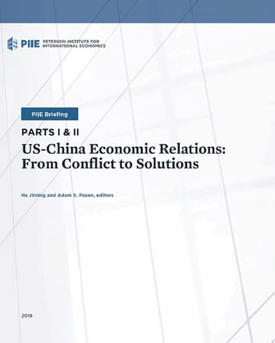 US-China Economic Relations From Conflict to Solutions