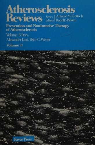 Prevention & Noninvasiv Ther Ather (Atherosclerosis Reviews)