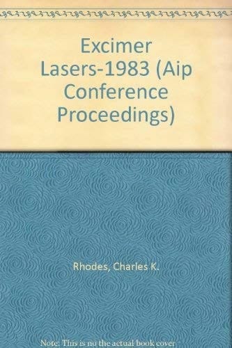 Excimer Lasers - 1983