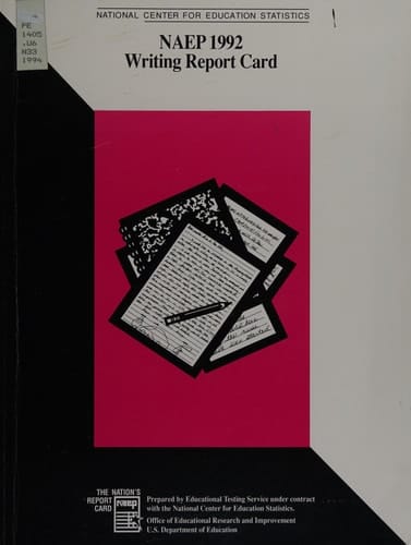 NAEP 1992 Writing Report Card