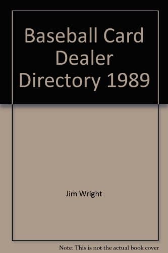 Baseball Card Dealer Directory, 1989