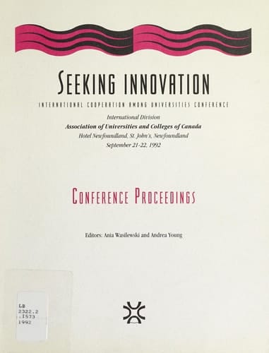 Seeking Innovation Conference Proceedings