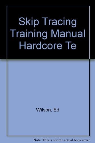 Skip Tracing Training Manual Hardcore Te