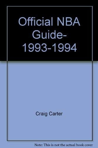 Official NBA Guide, 1993-94