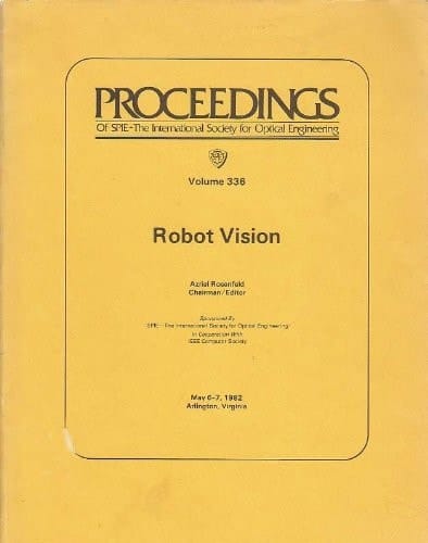 Robot Vision (Proceedings of Spie)