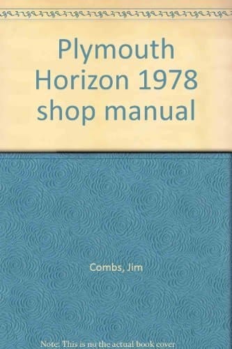 Plymouth Horizon 1978 Shop Manual