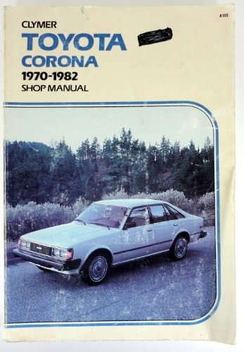 Toyota Corona, 1970-1980 Shop Manual