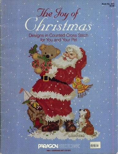 The Joy of Christmas: Designs in Counted Cross Stitch for You and Your Pet