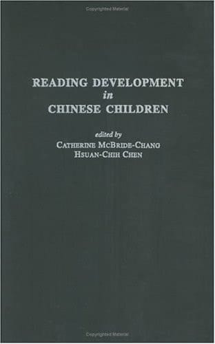 Reading Development in Chinese Children
