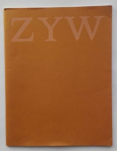 Aleksander Zyw - a Retrospective Exhibition of Paintings, 1941-1971 Catalogue of an Exhibition Held at the Scottish National Gallery of Modern Art, 3 June to 2 July 1972. Aberdeen Art Gallery, 8 to 29 July and Dundee City Museum and Art Gallery, 19 August to 9 September