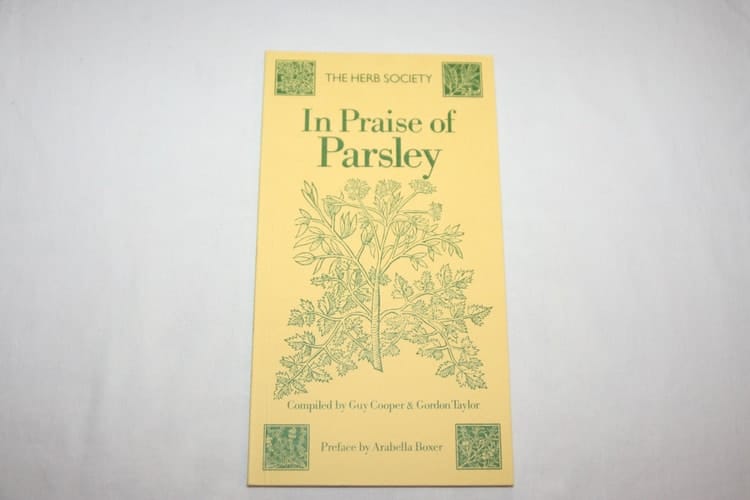 In praise of parsley