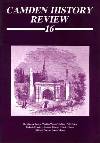 Camden History Review (No. 16)