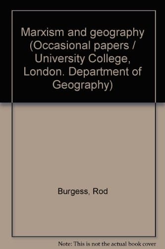 Marxism and Geography