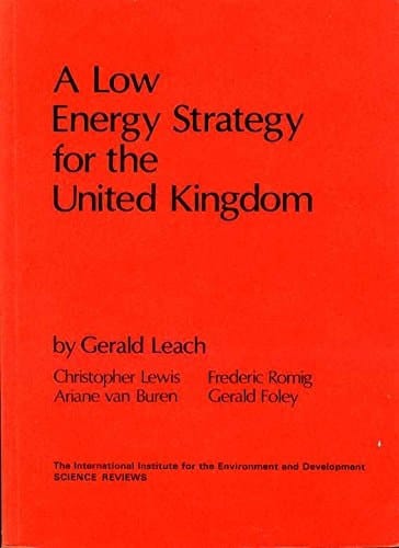A Low energy strategy for the United Kingdom