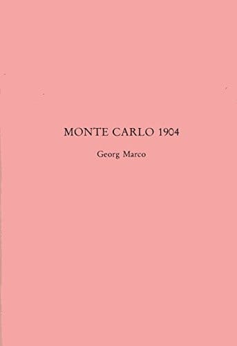 Monte Carlo 1904