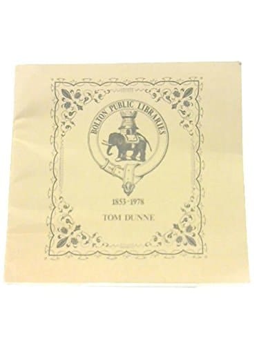 Bolton public libraries, 1853-1978: One hundred and twenty-five years in retrospect