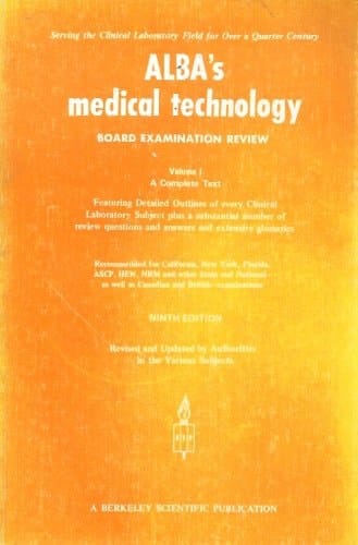 Alba's Medical Technology Board Exam Review, 1