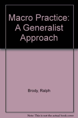 Macro Practice A Generalist Approach