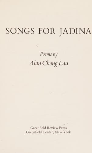 Songs for Jadina