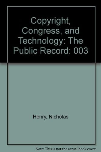 The Future of Copyright, 1973-1977