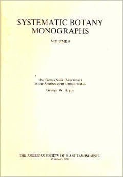 Systematic Botany Monographs Monographic Series of the American Society of Plant Taxonomists