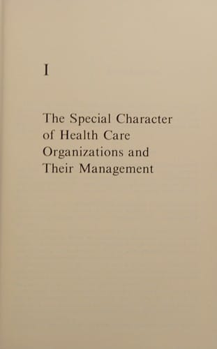Improving Health Care Management: Organization Development and Organization Change