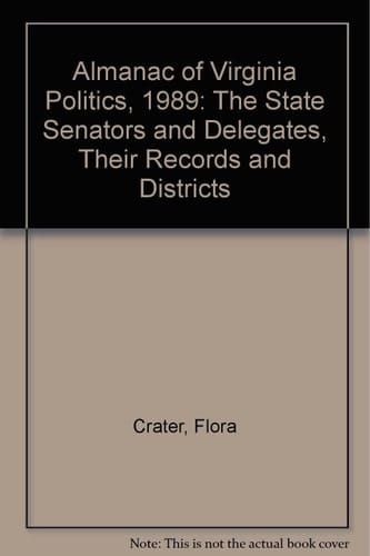 Almanac of Virginia Politics 1989 Regular