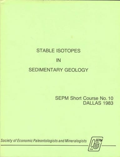 Stable Isotopes in Sedimentary Geology