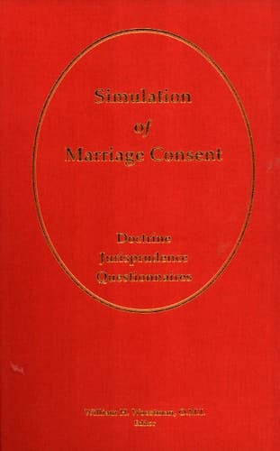 Simulation of Marriage Consent Doctrine, Jurisprudence, Questionnaires