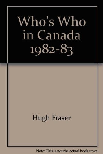 Who's Who in Canada, 1982-83