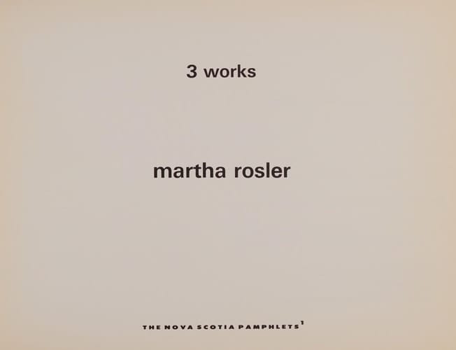 3 Works