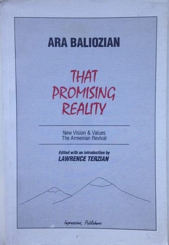 That promising reality: New vision & values : the Armenian revival
