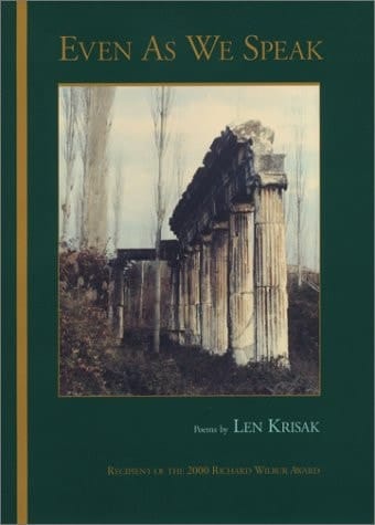 Even as We Speak Poems