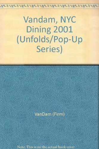 N.Y.C. Unfolds, Dining 2001