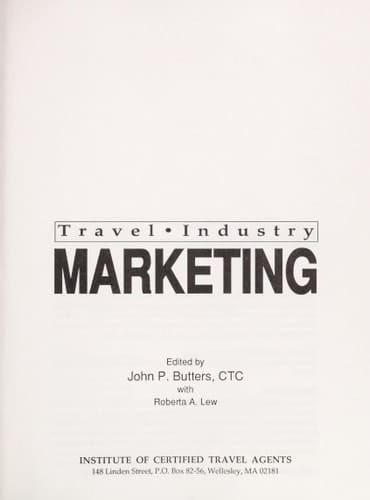 Travel Industry Marketing