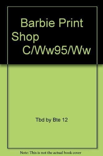 Barbie Print Shop C/Ww95/Ww